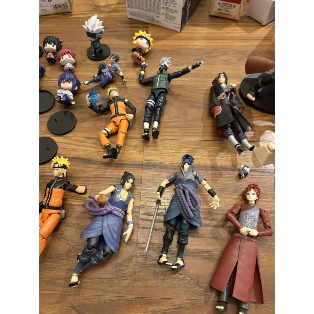 Naruto My Hero Academia 23 Figure Lot Sasuke Naruto Kakashi Itachi - Picture 11 of 13
